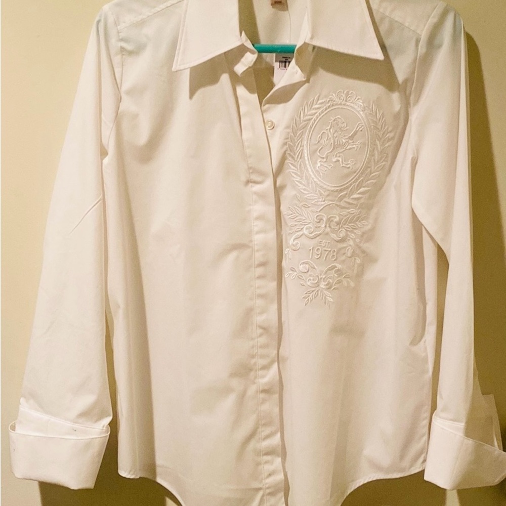 Banana Republic Women's Classic White Shirt, Size Small, NWT